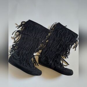 Women's Fringe Boots